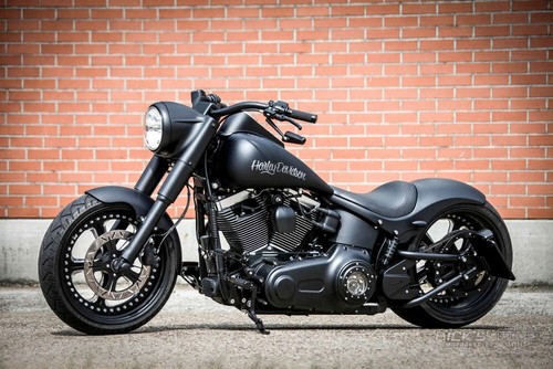 Harley davidson fat boy - fat,