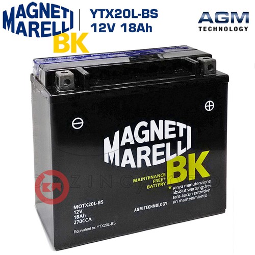 Batteria marelli ytx20lbs - batteria,